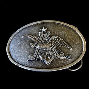 Anheuser-Busch Beer Vintage Belt Buckle